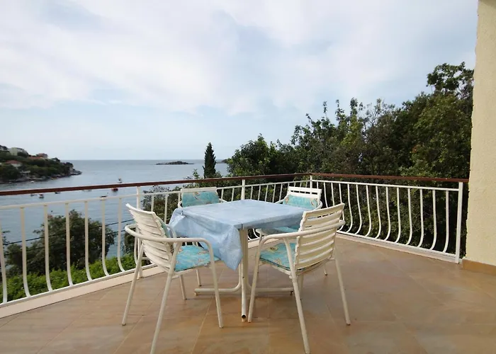 Seaside With A Swimming Pool Molunat, Dubrovnik - 3544 Apartament Gruda